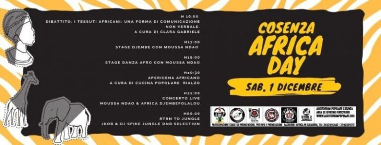 africa day cosenza
