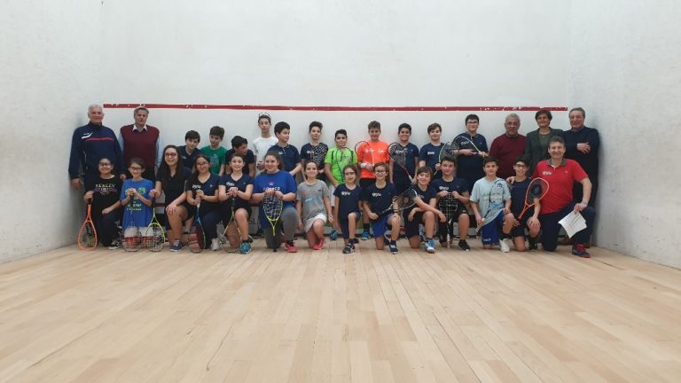 Campionato scolastico squash, sul podio De Couberten e Zumbini