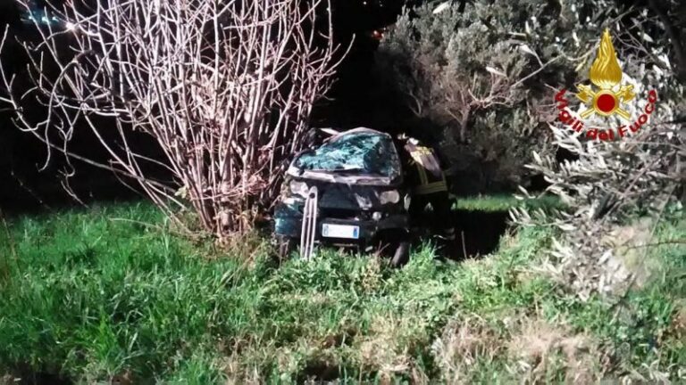 Incidente stradale a Mendicino (FOTO)