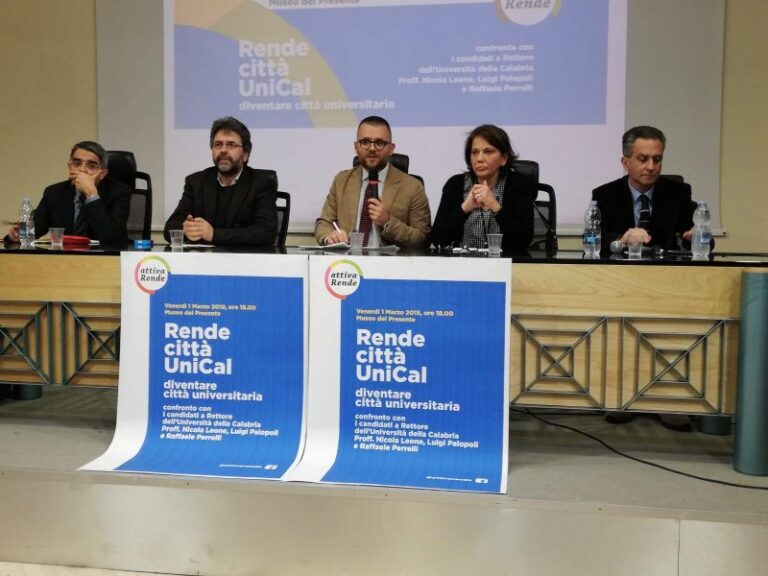 Unical, AttivaRende mette a confronto i papabili rettori