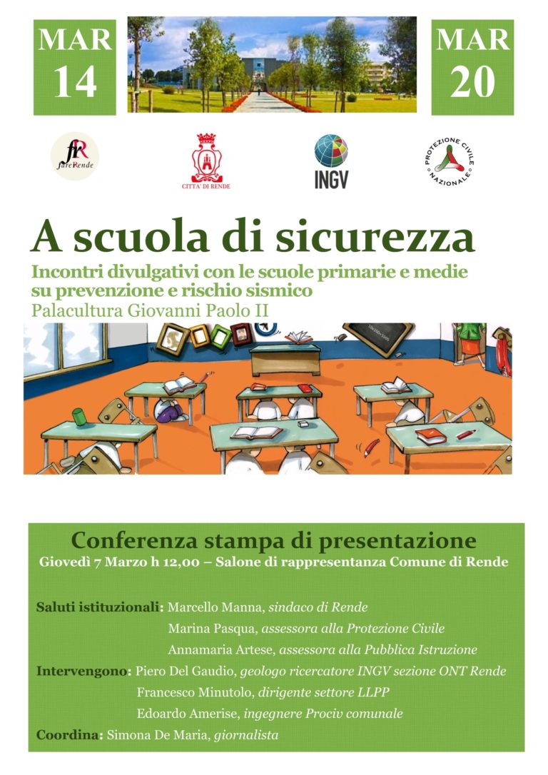 Rende, tutti a scuola di sicurezza