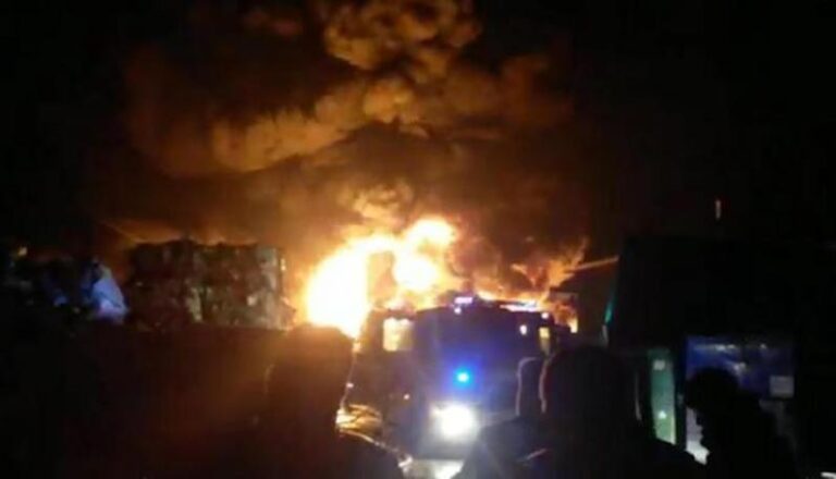 incendio tendopoli