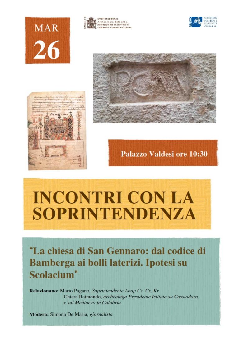 A palazzo Valdesi il primo ciclo di “Incontri con la Soprintendenza”.