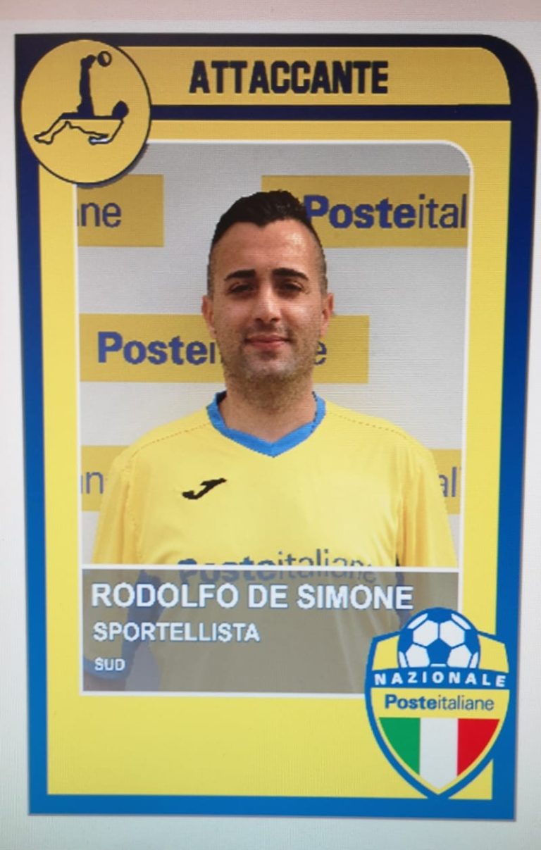 Un “bomber” cosentino per la nazionale di Poste Italiane