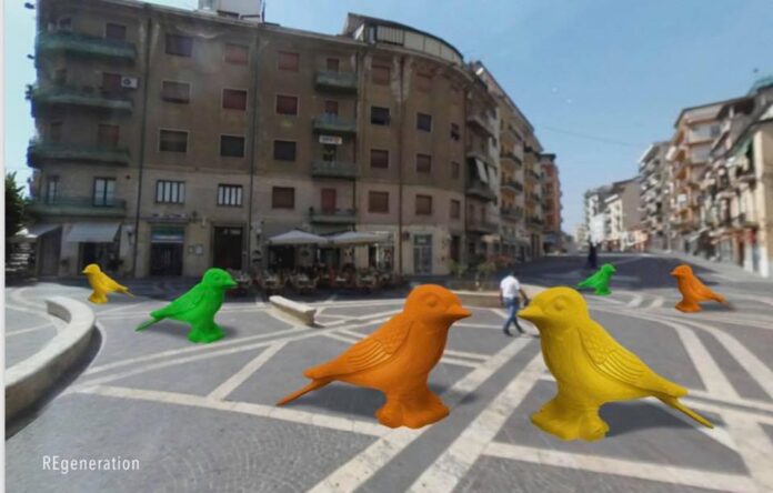 Cracking art Cosenza Occhiuto