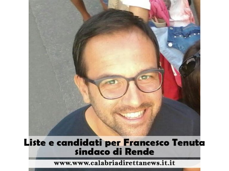 amministrative rende francesco tenuta