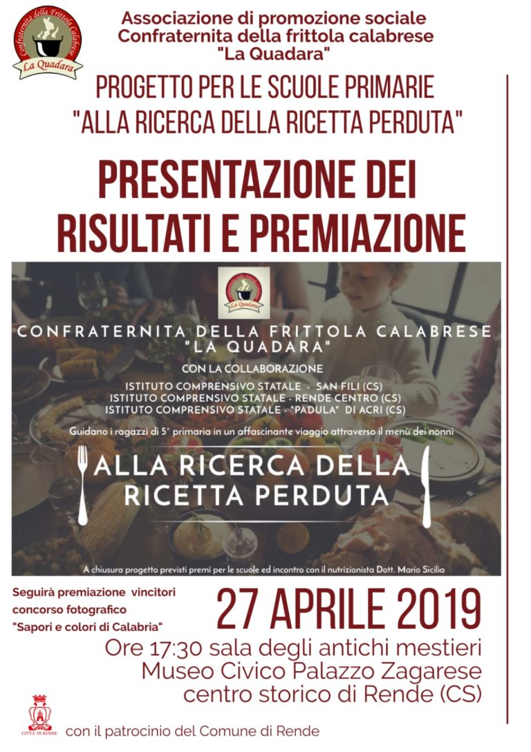 Alla ricerca della ricetta perduta