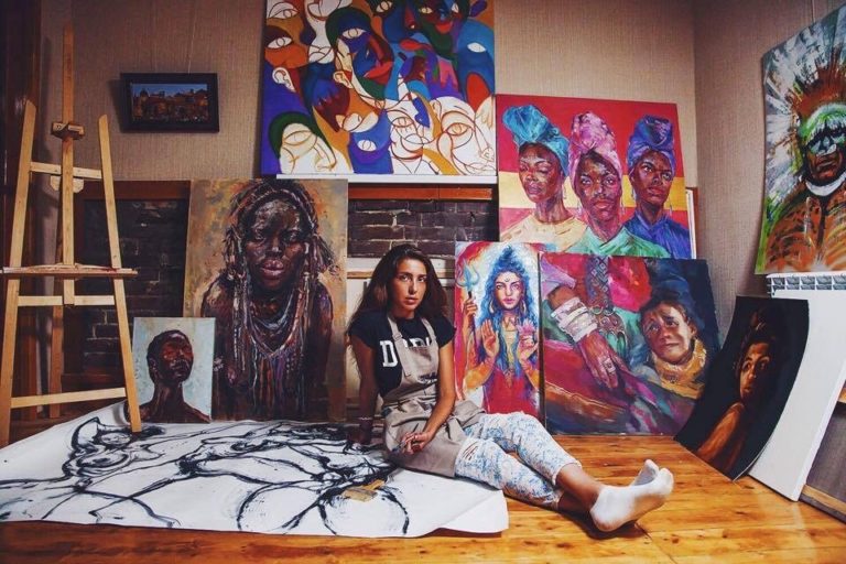 museo del presente ospite Olesya Lavrinenko