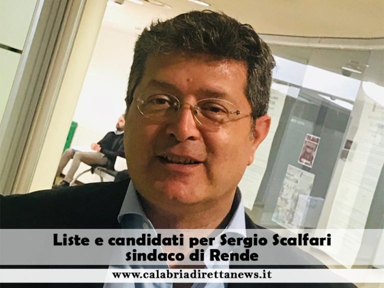 sergio scalfari amministrative rende