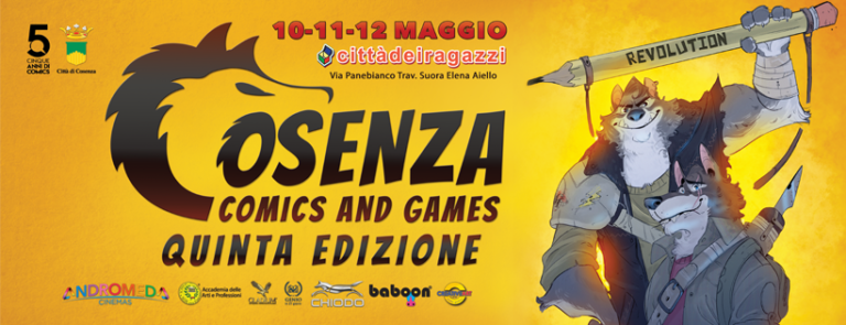 Cosenza comics games fumetti cosplay
