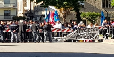 sit in lavoratori precari visita di maio cosenza