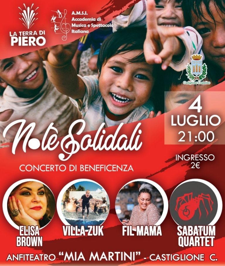Le “Note solidali” di Castiglione per la Terra di Piero