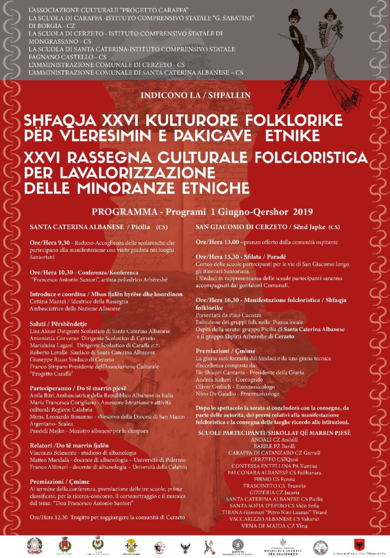 manifestazione mondo culturale arbëresh passato futuro tradizioni