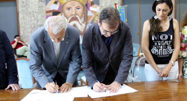 firma protocollo Cosenza-Dipignano