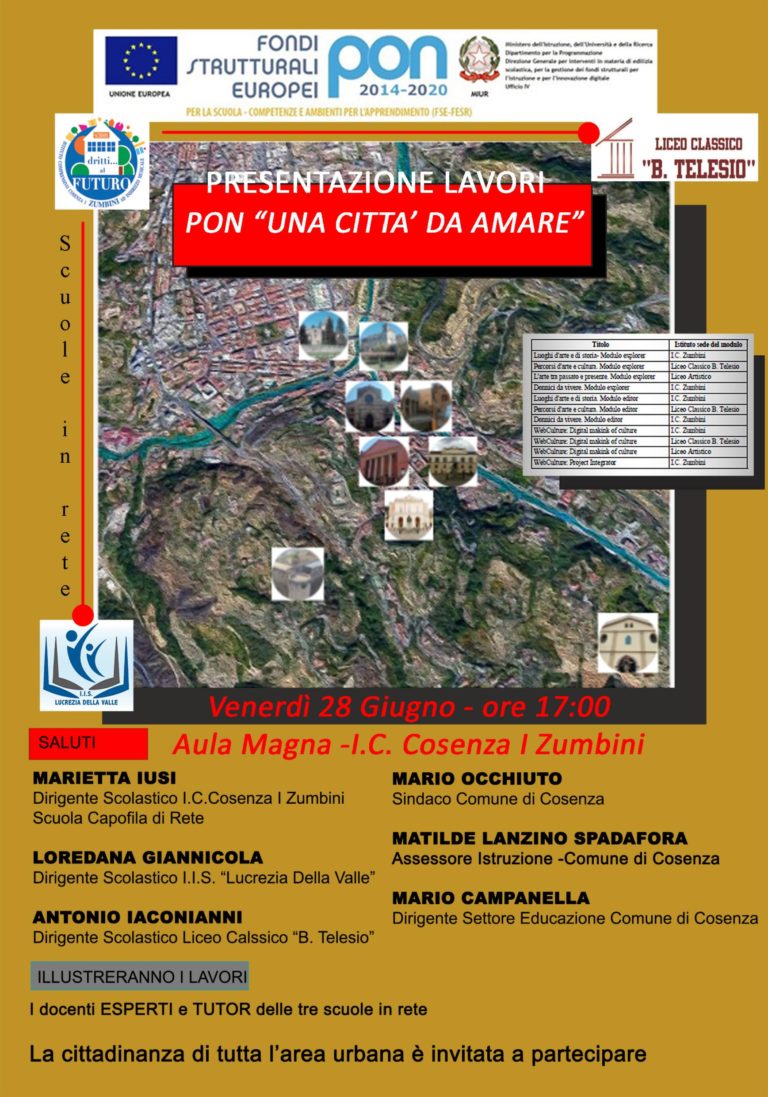 Un’app per amare il centro storico di Cosenza