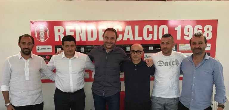Il Rende Calcio presenta nuovo tecnico e staff