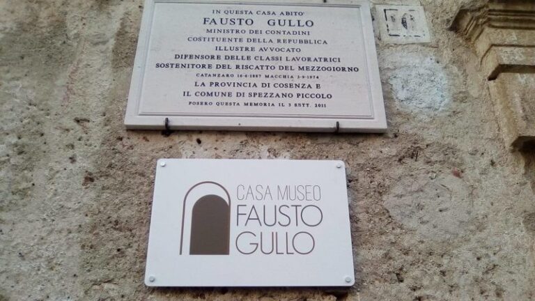 Museo dedicato a Fausto Gullo, terminato l’allestimento