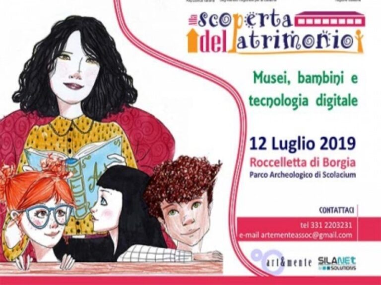 Roccelletta di Borgia, al via i seminari gratuiti sulla tecnologia digitale nei Musei