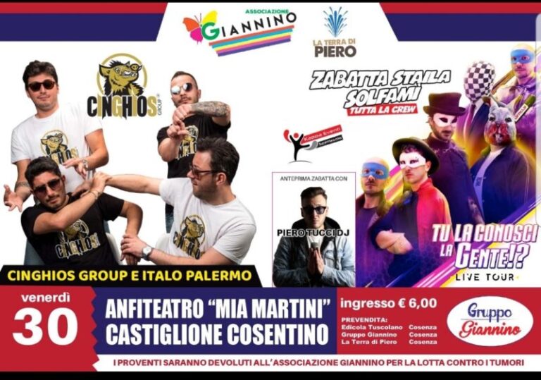 Cinghios e i Zabatta insieme