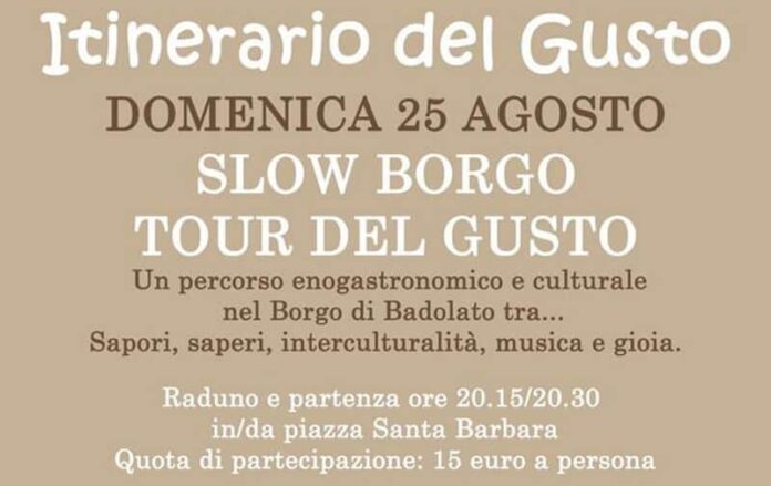 Slow food Insegui l'arte