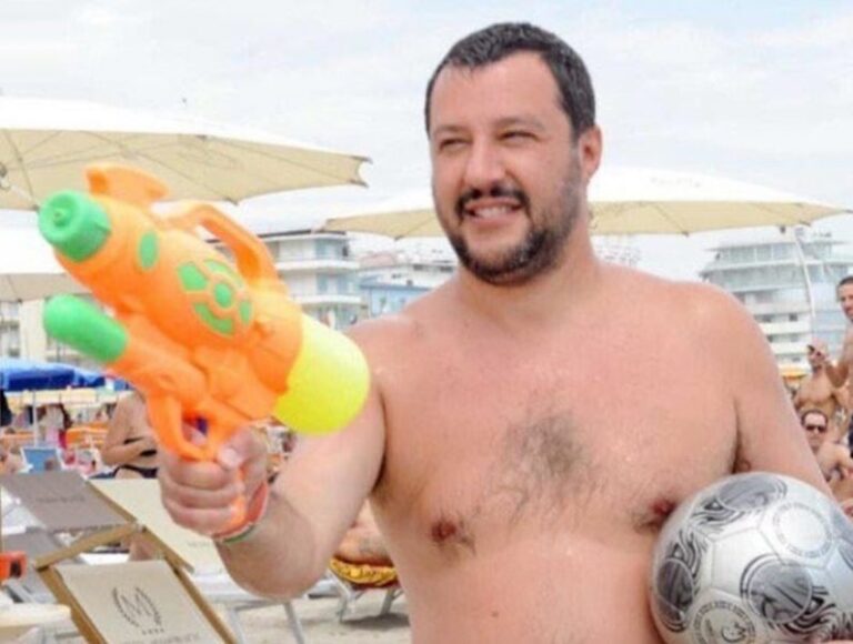 Il ministro dell'Interno Matteo Salvini