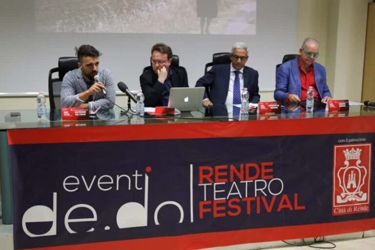 Al via la seconda edizione del Rende teatro festival: tutti i nomi