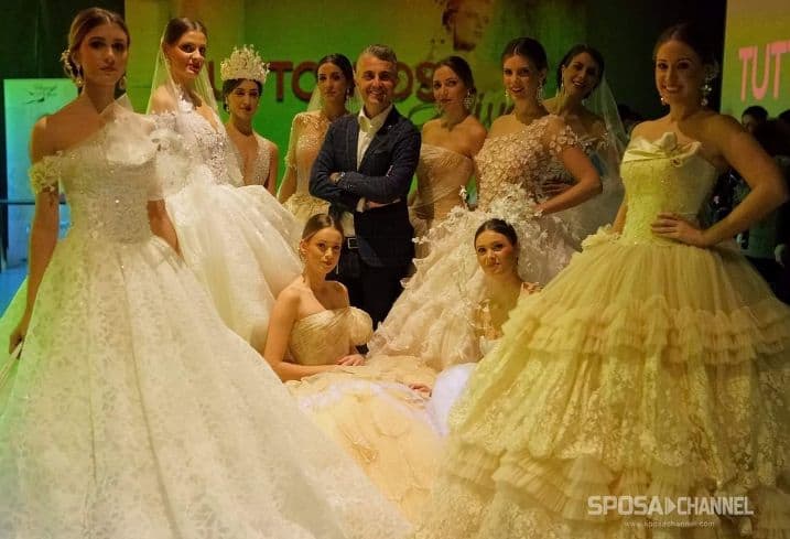 Bruno tra le modelle