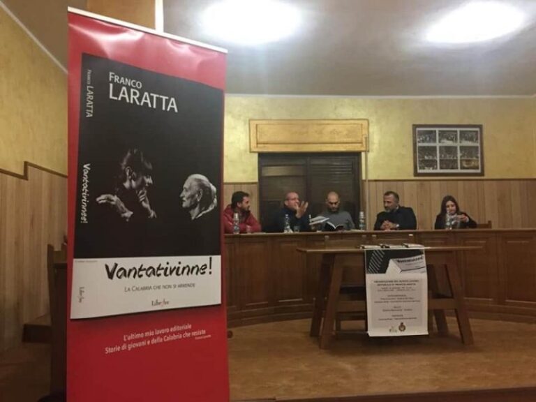 Bocchigliero. Successo per “Vantativinne” di Franco Laratta (fotogallery)