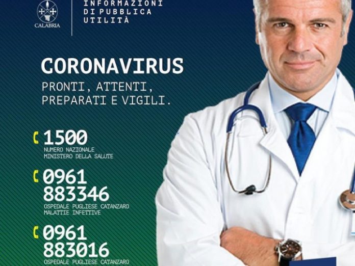 numeri utili coronavirus calabria