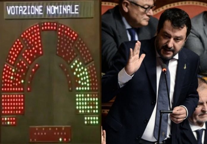 votazione-senato-caso-gregoretti-salvini-processo