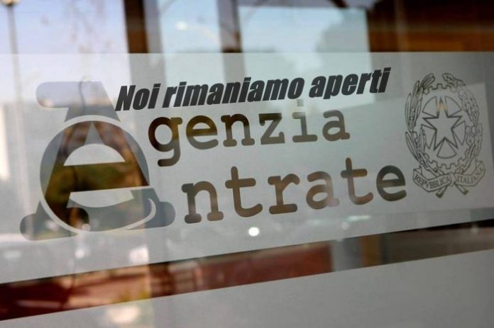Agenzia-delle-Entrate-aperta-coronavirus