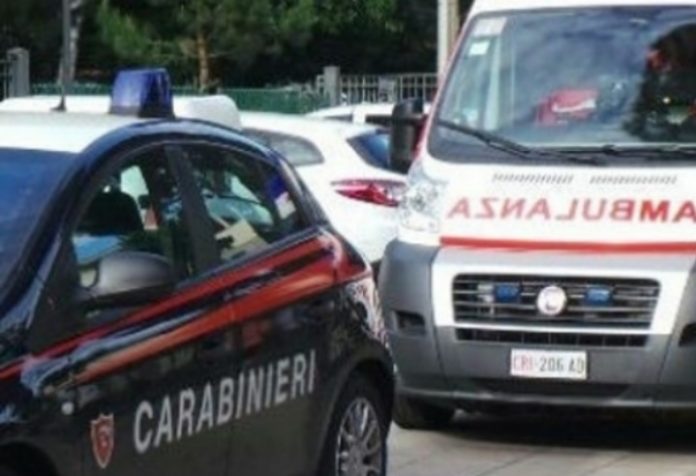 carabinieri ambulanza bimbo-morto-investito