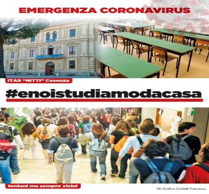 iniziativa-coronavirus-scuola-cosenza-nitti-studente