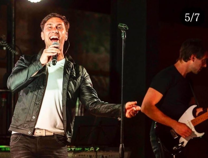 il cantautore Odino Faccia