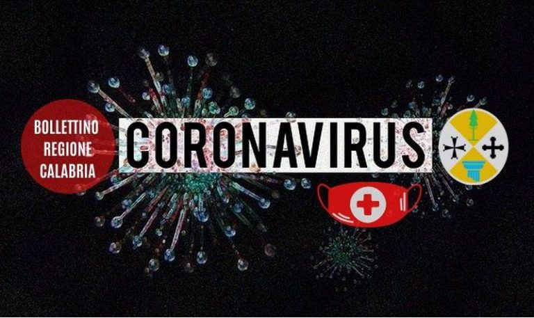 coronavirus bollettino regione calabria