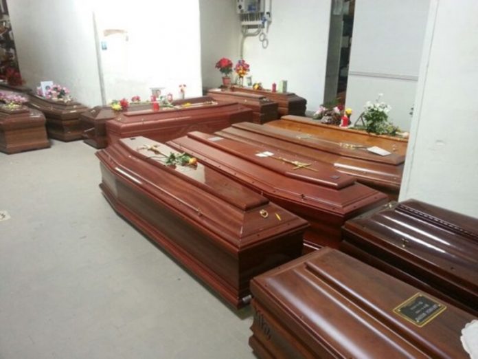 bare in attesa di sepoltura