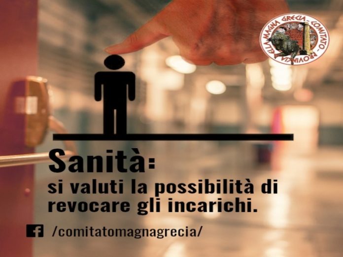 comitato magna grecia chiede revoca incarico zuccatelli