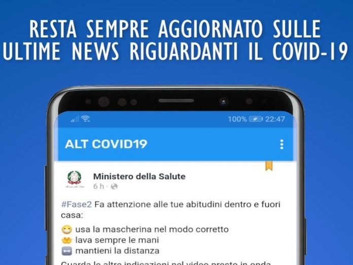 app sempre aggiornati su covid19