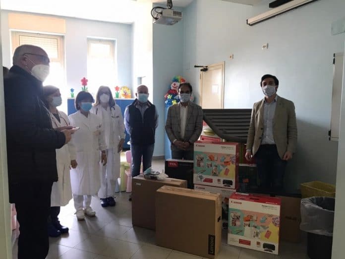 doni dalla famiglia Doria all'Ospedale Ciaccio di Catanzaro