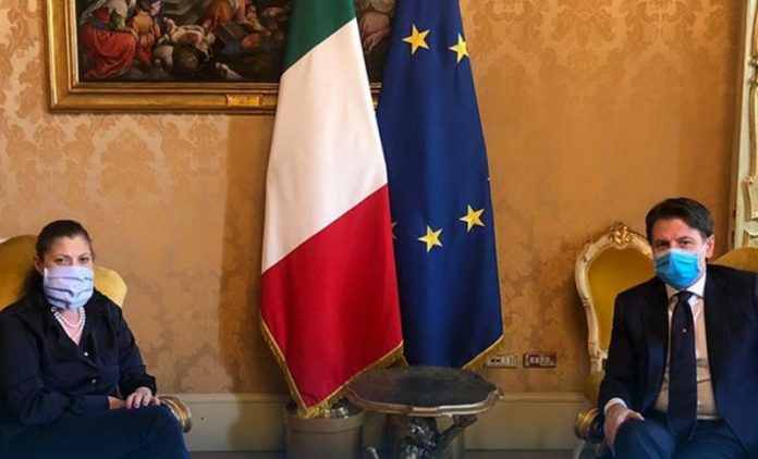 incontro jole santelli e giuseppe conte