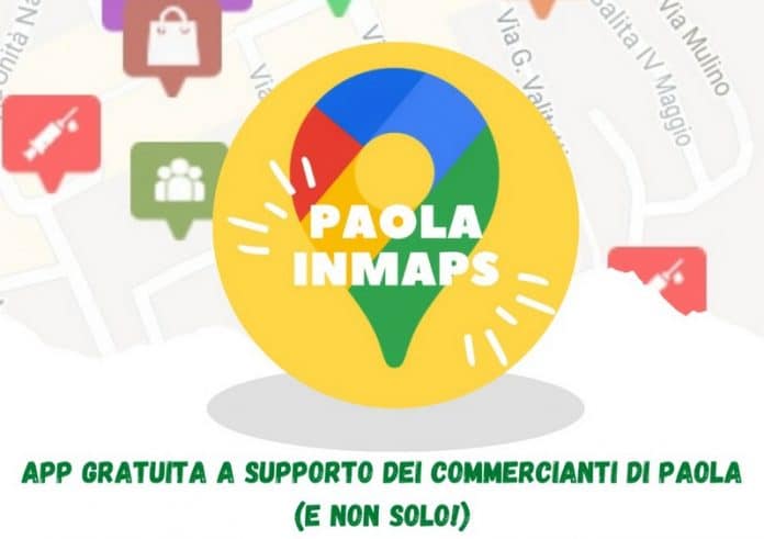 paolainmaps mappa virtuale diventa un'app