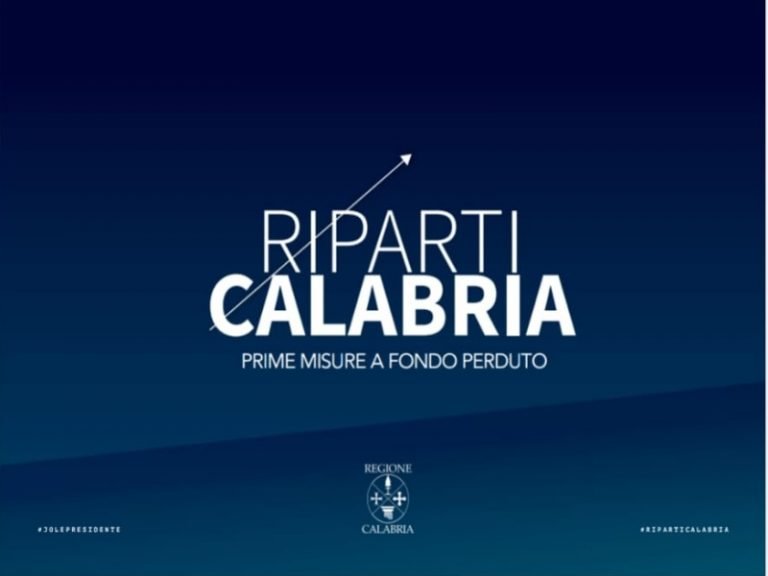 misure sostegno economia calabria