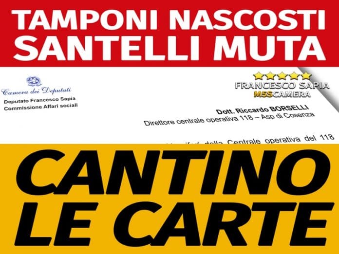 tamponi congelati sapia m5s