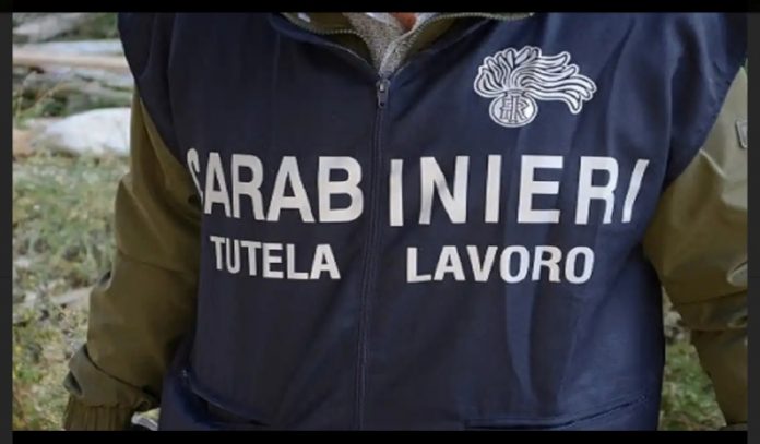 Carabinieri tutela lavoro