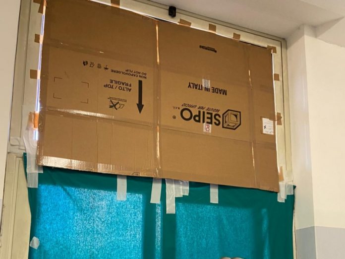 finestra rotta ospedale castrovillari