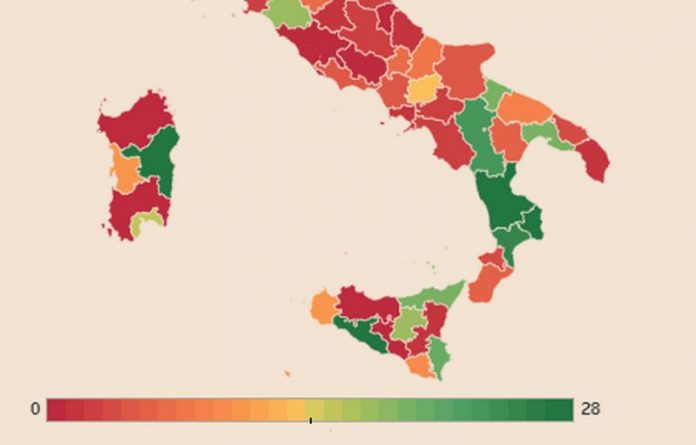calabria verso lockdown