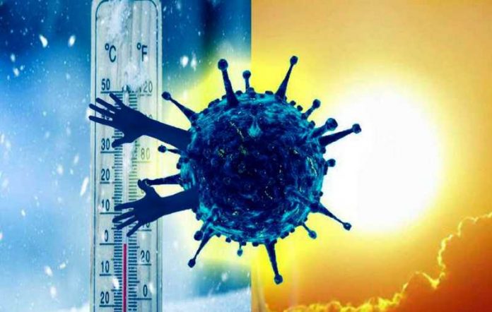 Possibile nesso tra coronavirus e temperature