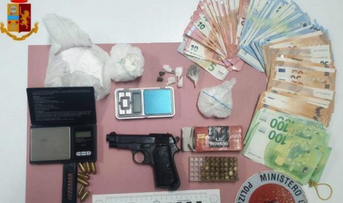 droga armi soldi arresto corigliano polizia
