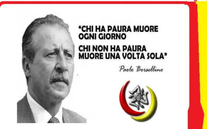 anniversario Strage via D'Amelio Paolo Borsellino