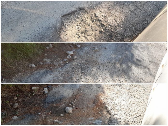 buche asfalto catanzaro